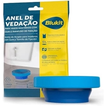 Anel de Vedação para Vaso Sanitario com Guiador Blukit