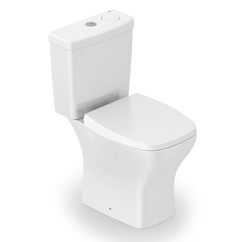 Bacia Vaso Sanitário com Caixa Acoplada Celite Vip Smartclean Kit Completo Branco