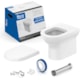 Bacia Vaso Sanitário Convencional Roca Nexo Kit Completo Branco