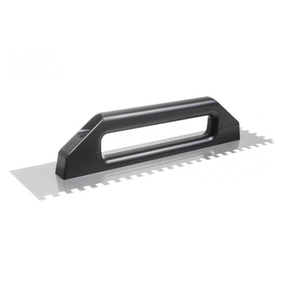 Desempenadeira 12 X 48 Cm Grande Aco Dentada Cabo Plastico C