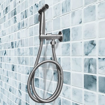 Ducha Higiênica para Banheiro Completa Inteligente Inox Flvx Hidro