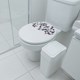 Lixeira Banheiro Cozinha Basculante 8 lts Branco Astra