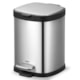 Lixeira Inox com Pedal Cozinha e Banheiro e Balde Frame 6 L Brinox