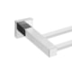 Porta Toalha Linear Duplo C34 Athena 500mm Cromado Meber