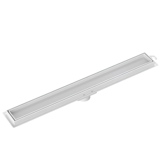 Ralo Linear Oculto Invisível Branco 50 cm Tigre