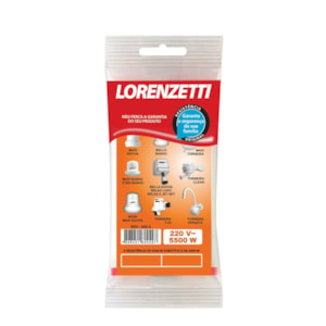 Produto Resistência Torneira Elétrica Versátil Clean Mult 5500w 220v Lorenzetti