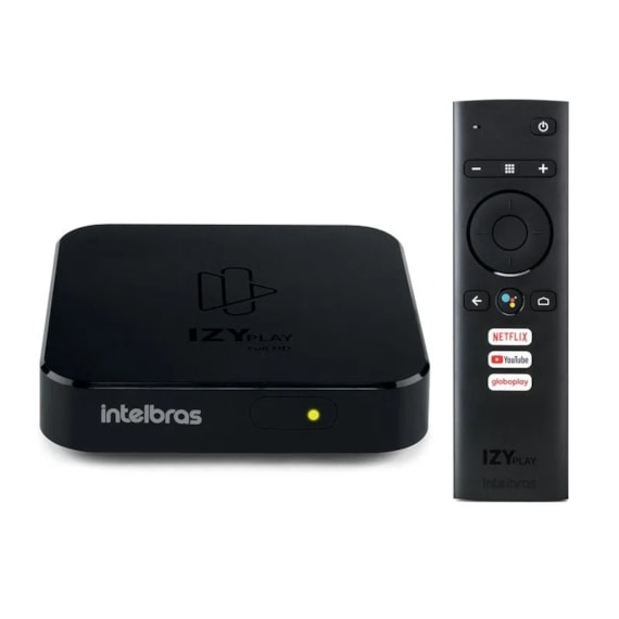 Smart Box Android Tv Izy Play Intelbras