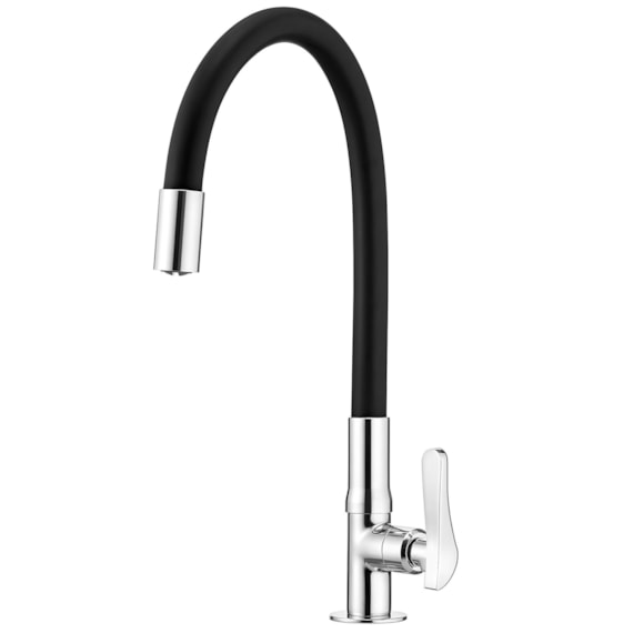 Torneira Cozinha Bancada 1177 B27 Black Flex Lorenzetti