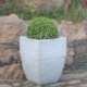 Vaso Planta Polietileno Minas Stone 33cm Mármore Japi